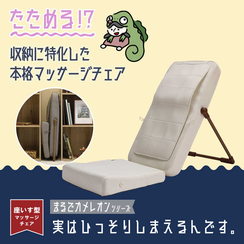 ドウシシャ　カメレオンシリーズ 実はひっそりしまえるんです アイボリー　TTM-2401