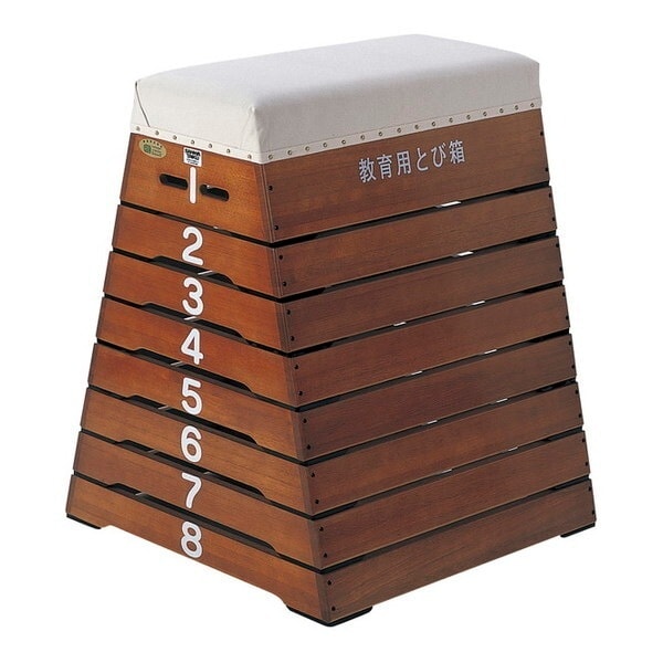 三和体育 跳箱 中8段 S-4061 メーカー直送