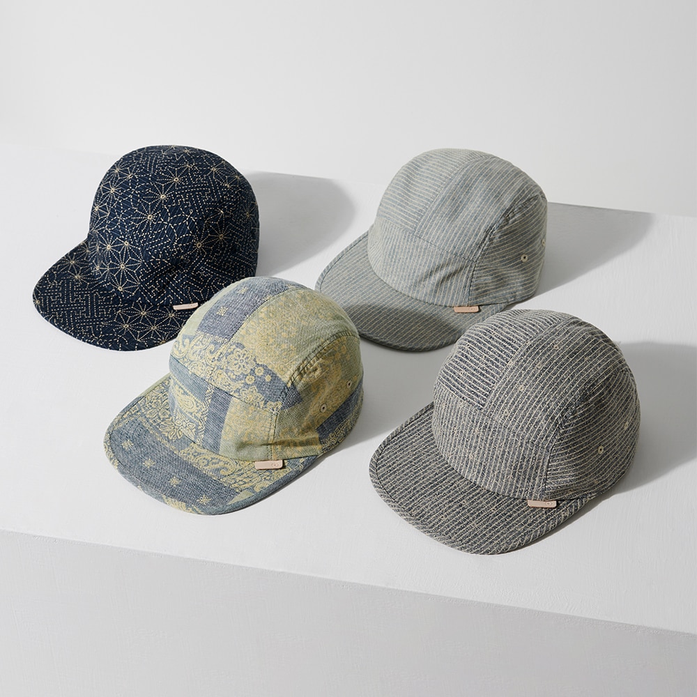 Fashionable Sashiko / Bandana Fabric Campcap