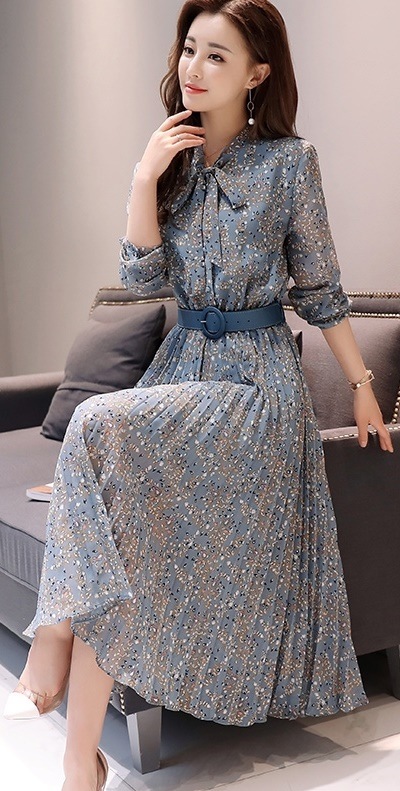 有名ブランド 送料無料春コーデの定番 花柄が可愛い長袖ワンピース 58 その他 ワンピース ドレス サイズ Xxl Www Pulse Orange Cm