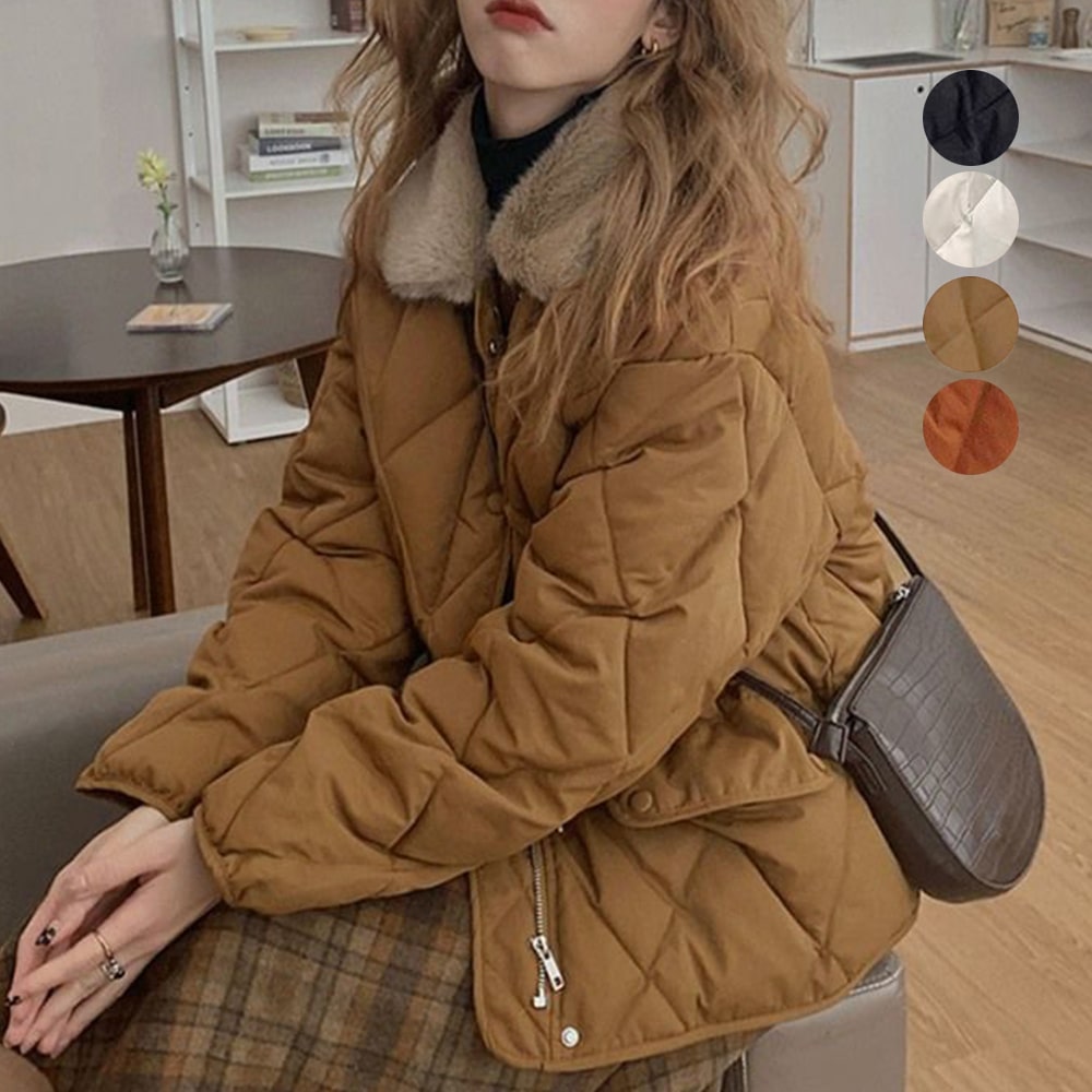 ダウンコート レディース ミドル キルティング 秋冬 軽量 韓国 きれいめ 大きいサイズ コート アウター 通勤 通学 暖かい 高級感 防寒 保温性 ゆったり 40代 50代