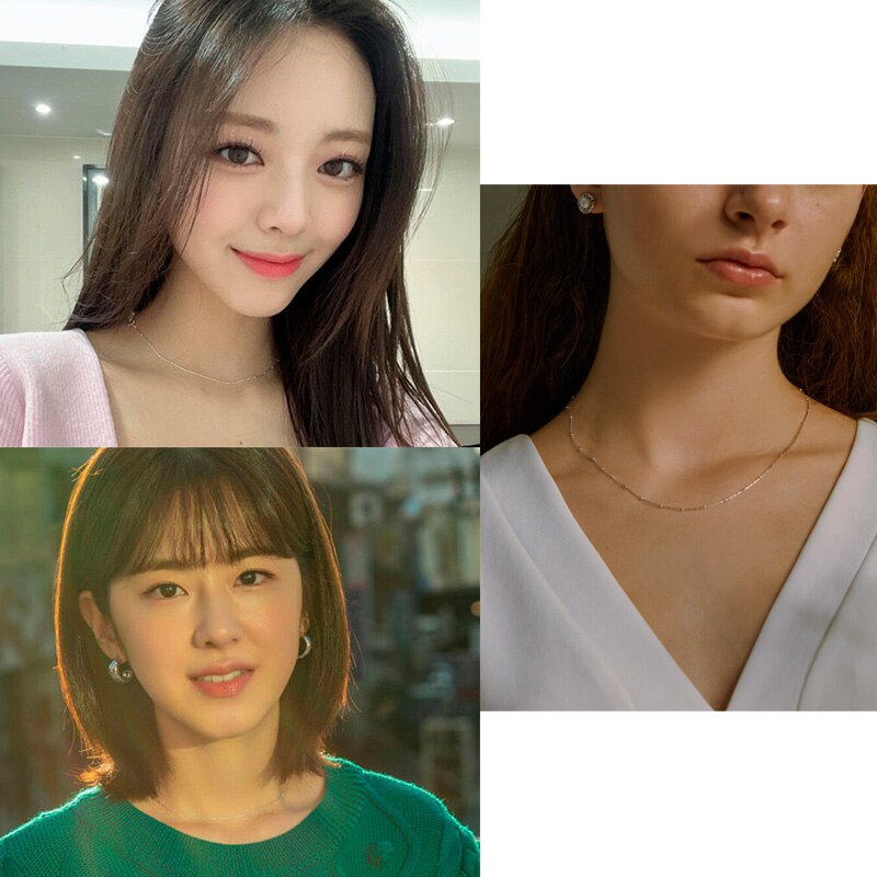 大人気新品 テヨンITZYユナ着用/taly dot chain necklace/韓国スタイル ネックレス 大人気新品 テヨンITZYユナ着用/taly dot chain necklace/韓国スタイル ネックレス