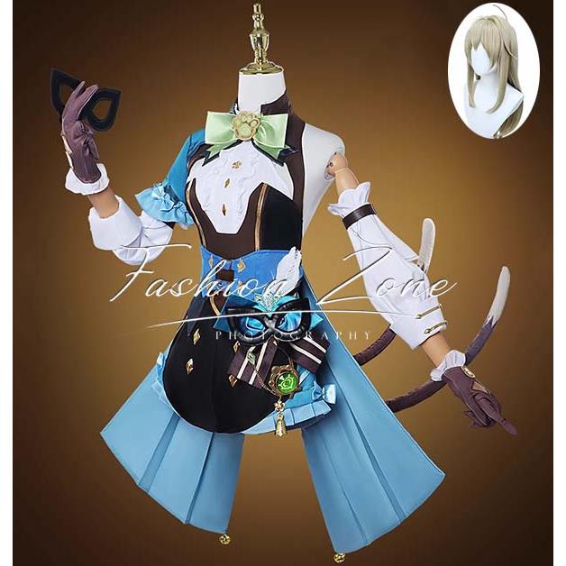原神 げんしん 風 綺良々 倩影游侠 コスプレ衣装 ウィッグ cosplay ハロウィン 演出服 変装