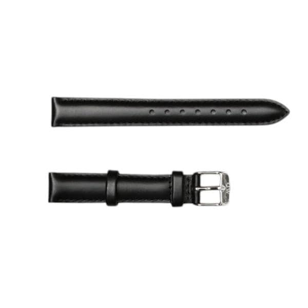 Petite 14mm Sheffield Silver 替えベルト レザーベルト DW00200150 ブラック シルバー