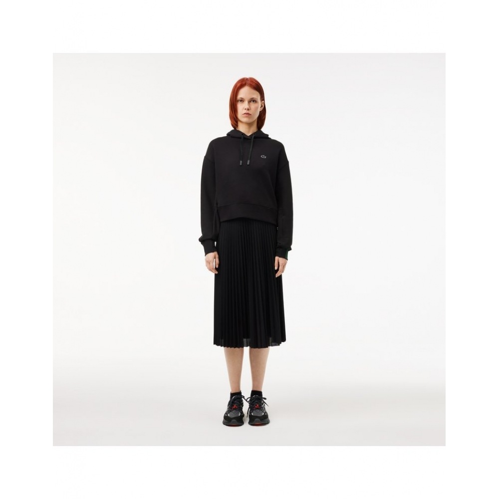 ラコステレディースピケライクロングプリーツスカート JF8050-54N 031