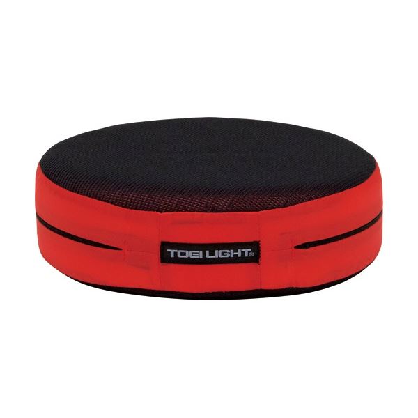 （まとめ）フットホッケー やわらかパック 赤 U7036 1個 [x3セット]