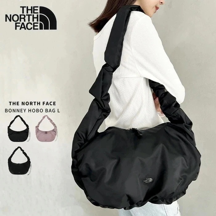 【送料無料】THE NORTH FACE(ザ・ノースフェイス)/BONNEY HOBO BAG L ショルダーバッグ クロスバッグ ポーチ 軽量 肩掛け 斜め掛け 大容量 500mlペットボトル 収納