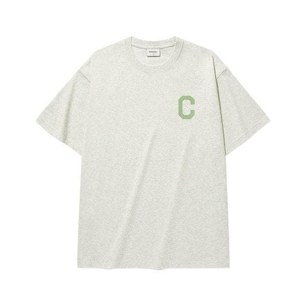 クールコットンCロゴTシャツ オートミール CO2502ST31OT
