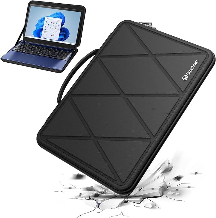 ハード EVA 保護スリーブケース 15.6 インチ 東芝 1dynabook C5/C6/C7/W 防水( Black, For dynabook 15.6インチ（M85）)