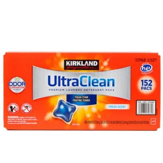 [倉庫管理]カークランドシグネチャー ウルトラ クリーン ランドリーパック152個