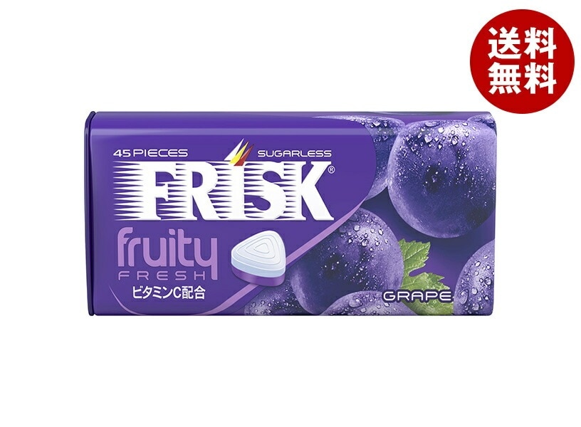 クラシエフーズ FRISK(フリスク)フルーティーフレッシュ グレープ 31.5g＊9個入＊(2ケース)