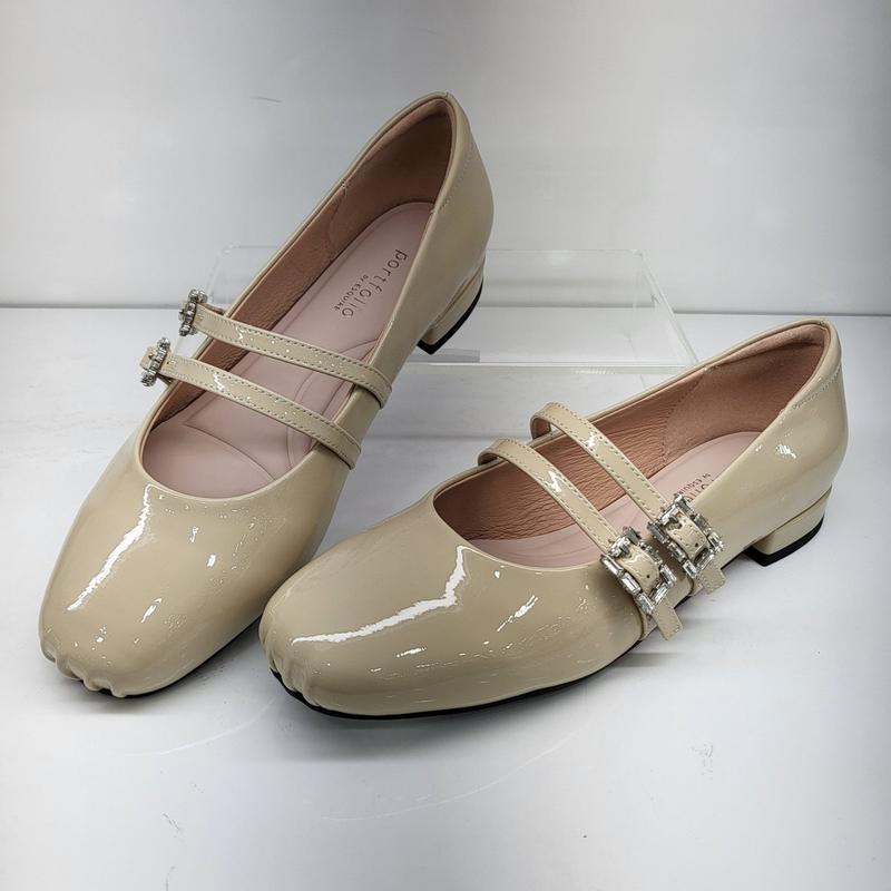 女性セミラウンドトゥストラップメリージェーンPFEFHQ790IV