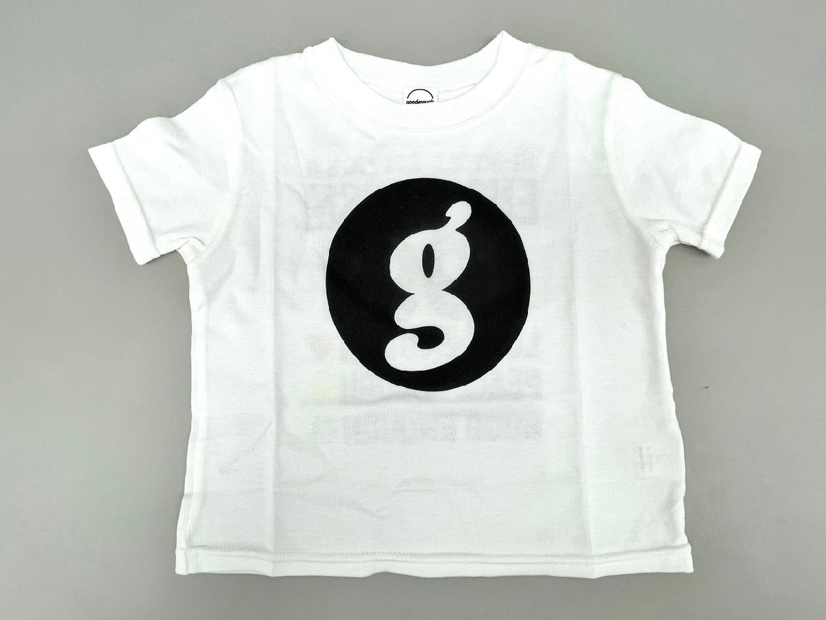 グッドイナフ GOOD ENOUGH Tシャツ L 12-18mos ホワイト/グラムロゴ 半袖 ベビーサイズ END RACISM 1991 グラムT 当時物 未使用 2602WS015