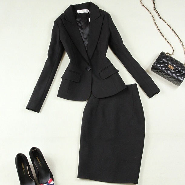 2点セット セットアップ 上下セット リクルートスーツ スーツ ジャケット ミディアム丈 長袖 襟付き 前開き ボタン ポケット スカート ミディアム丈スカート かわいい 大人可愛い きれいめ