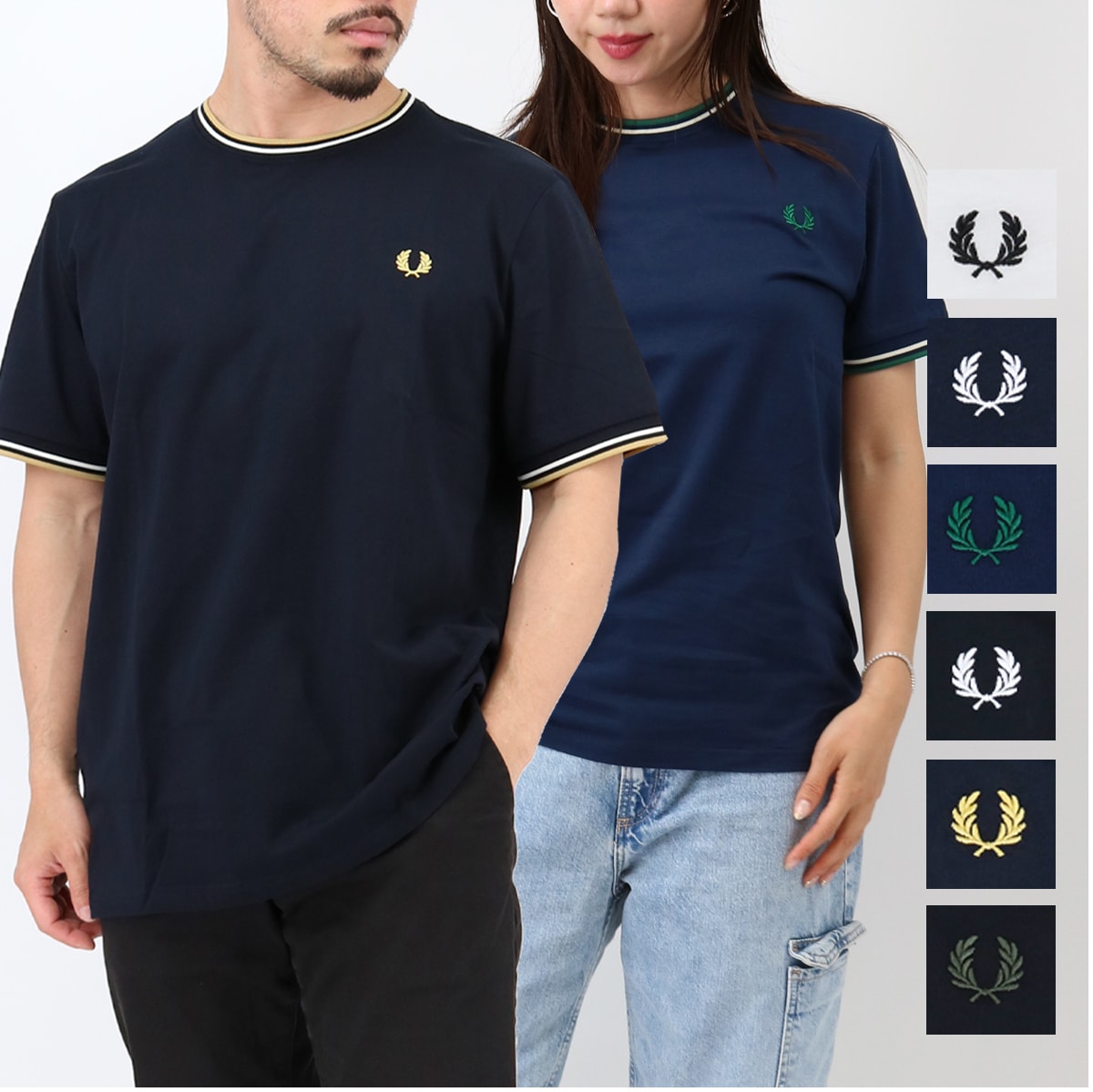 Tシャツ M1588 TWIN TIPPED T-Shirt ツイン ティップド SS TEE 半袖 クルーネック メンズ レディース ユニセックス 男女兼用 6,741円