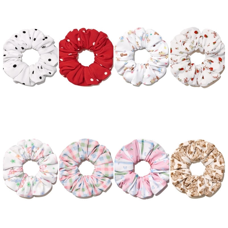 【GLOWNY】 SUMMER DREAM SCRUNCHIE : 8COLORS