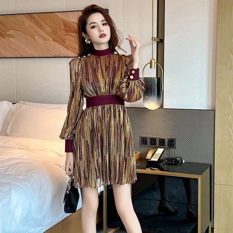 【JY.上品】 2025秋冬 チュールワンピース Aライン ショート丈 パーティードレス 着痩せ 大人 お呼ばれ 同窓会 披露宴 卒業式 結婚式 ウェディング 二次会 成人式