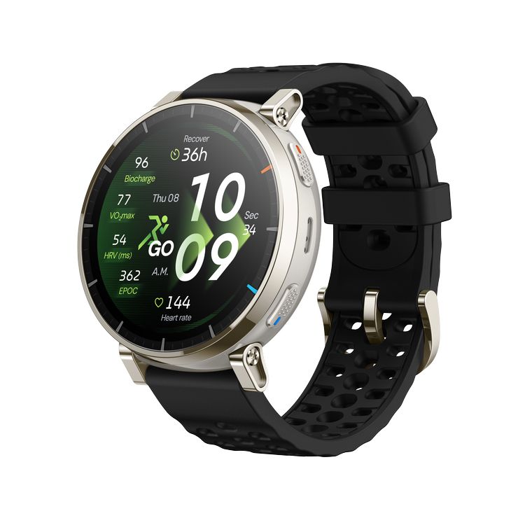 Amazfit（アマズフィット） AMAZFIT Active 3 Premium アペックスシルバー　スマートウォッチ SP170082-C248