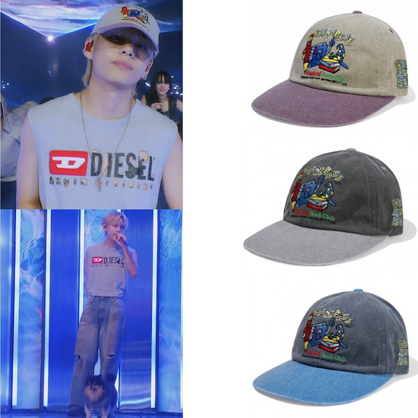 【BTS Vテテ着用】 【当店特典付き】Bookstore cap V帽子