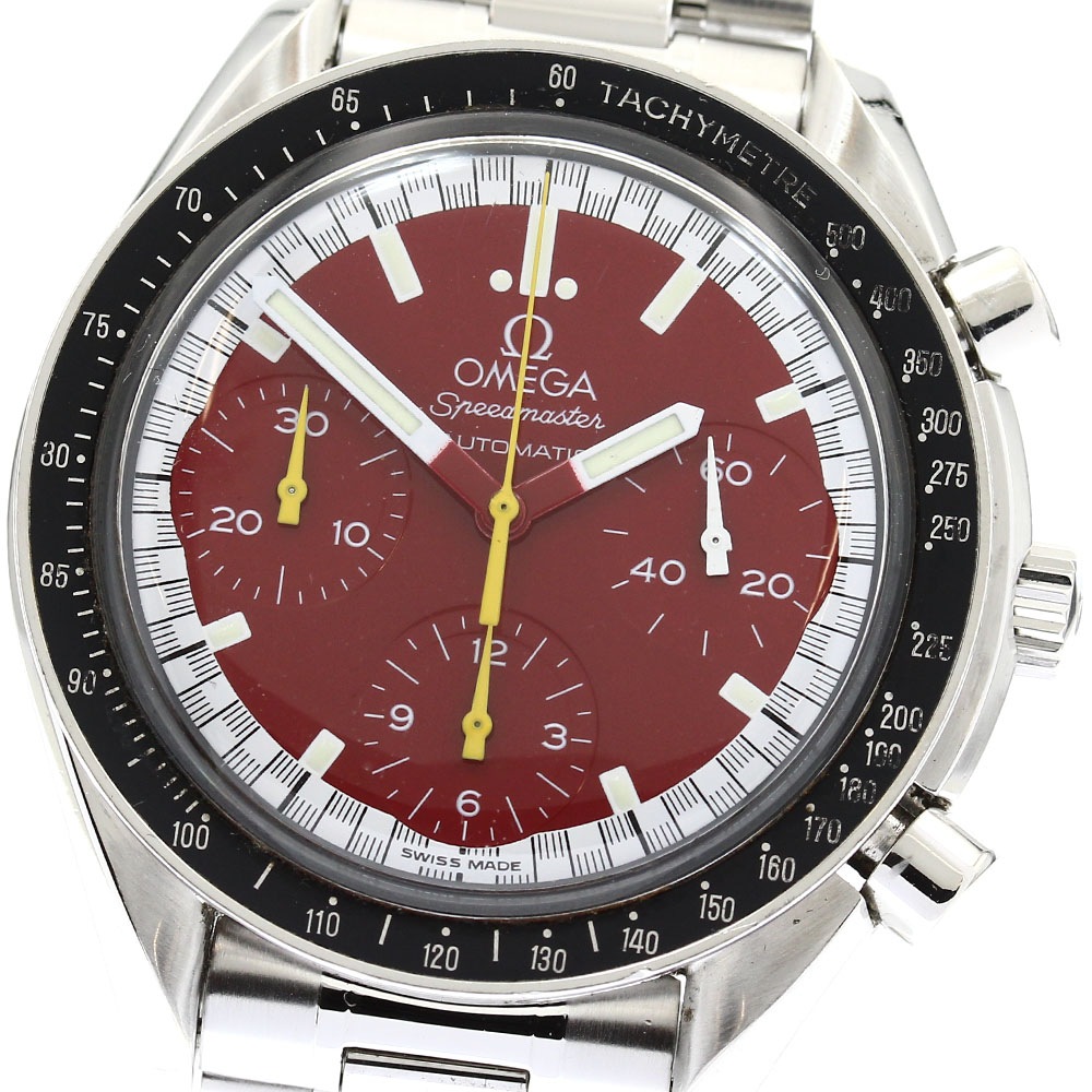オメガ OMEGA 3510.61 スピードマスター レーシング シューマッハモデル クロノグラフ 自動巻き メンズ _889722【中古】