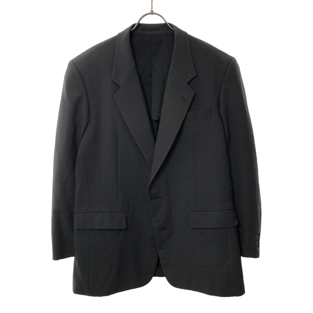 ランバン スタジオ ウールブレンド テーラードジャケット 50 チャコールグレー LANVIN studio メンズ