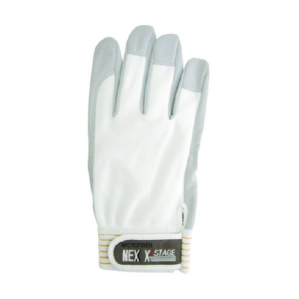 おたふく手袋（まとめ）ネクステージ/ワン ホワイト L K-41-WH-L 1双 [x3セット]