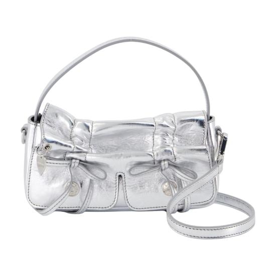 ACNE STUDIOS Women Messenger Bags A10474 AAE silver