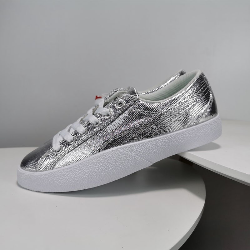 プーマラブキャンバスWnのプーマ2020夏の新しいキャンバス厚底ロートップスニーカー女性スポーツシューズ372411