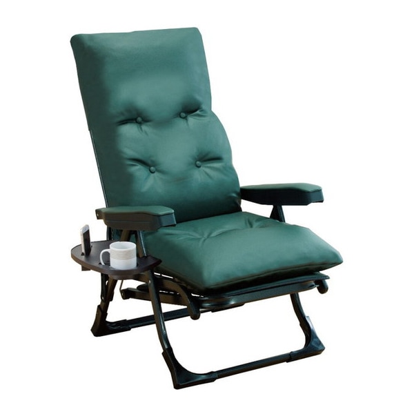 ファミリーライフ NEWくつろぎのリクライニングアームチェアDXII グリーン グラヴィーナ(0411230) メーカー直送