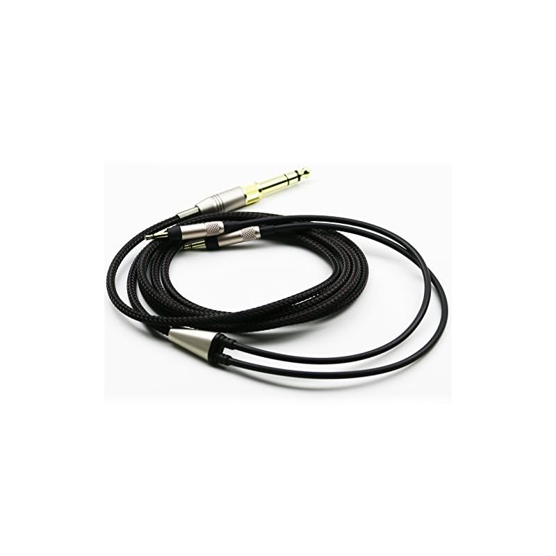 【即日発送】newfantasia Sennheiser hd700 / HD 700ヘッドホン交換用オーディオアップグレードケーブル1.2 M / 1.5 M / 2 m / 3 m 2m/6.6fヘッドホン