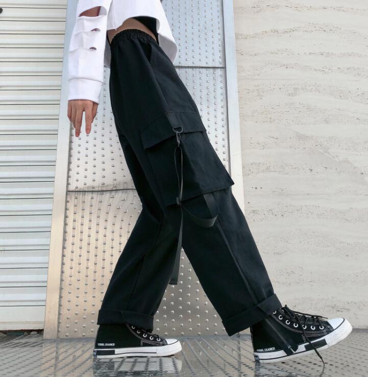 大人気！ カーゴパンツロングパンツ ズボン ダンスウェア ヒップホップダンス 衣装 大きいサイズ ゆったり カーゴパンツ