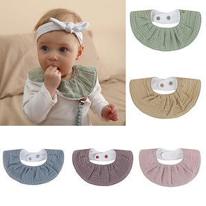 納期3週間：赤ちゃん用の綿のよだれかけの装飾,新生児用の柔らかい生地,装飾的なタオル,コレクションg99c