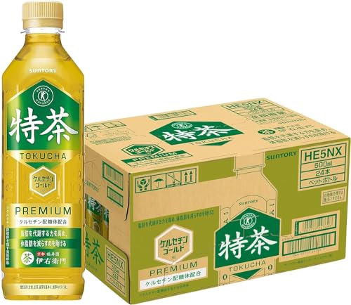 [トクホ]サントリー 伊右衛門 特茶 お茶 500ml24本