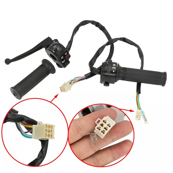 オートバイ部品 ブレーキレバー ハンドルバー 配線ハーネス付き ホンダz50 z50j z50r