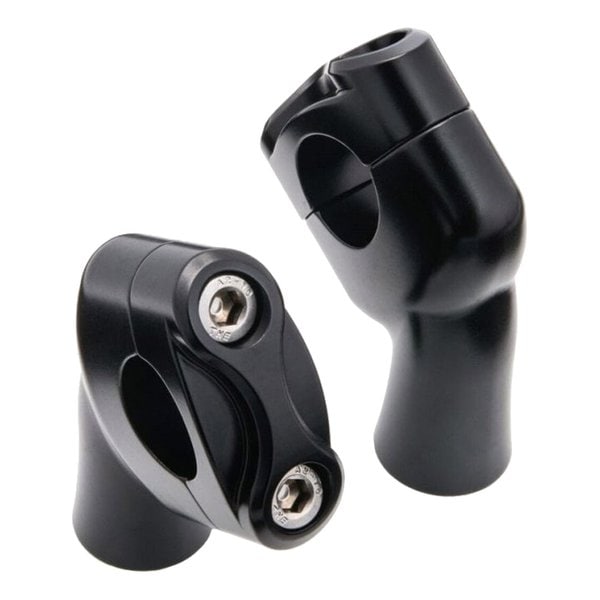 ハンドルライザー 25.4mm ブラック MTE087+MTE069