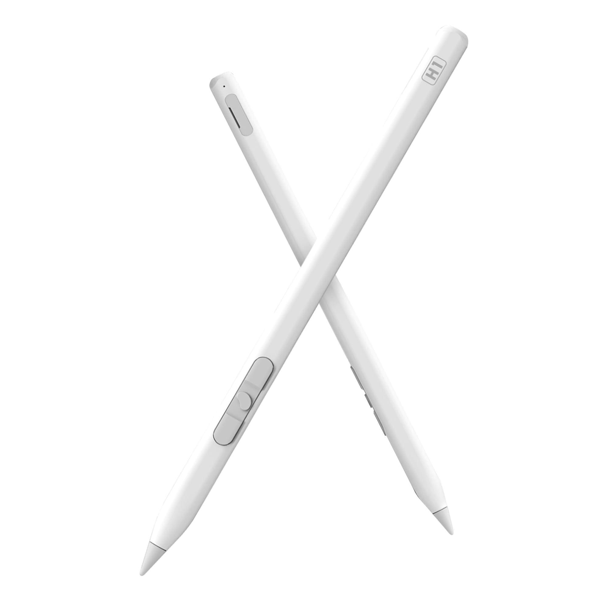 REDBEAN H1 iPad スタイラスペン 交換用ペン先付き／傾き検知／パームリジェクション対応／ワイヤレス充電式／USB-C充電式／マグネット吸着／ワンクリック切替／軽量14g Apple Pe