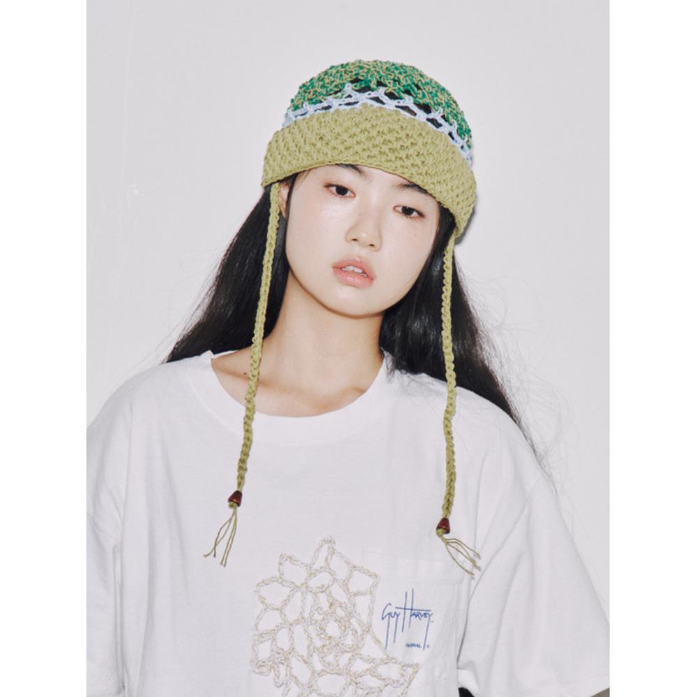 MISU A BARBE WINDY HAT GREEN