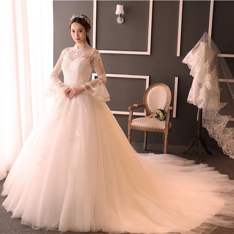 ウエディングドレス 結婚式 二次会 プリンセス レース 長袖 冬 ウエディングドレス 結婚式 二次会 プリンセス レース 長袖 冬