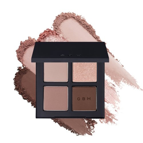 【GBH】EYE PALETTE MAUVE BROWN ピンクブラウンアイシャドウパレット 専用ポーチ付き デイリーアイメイク