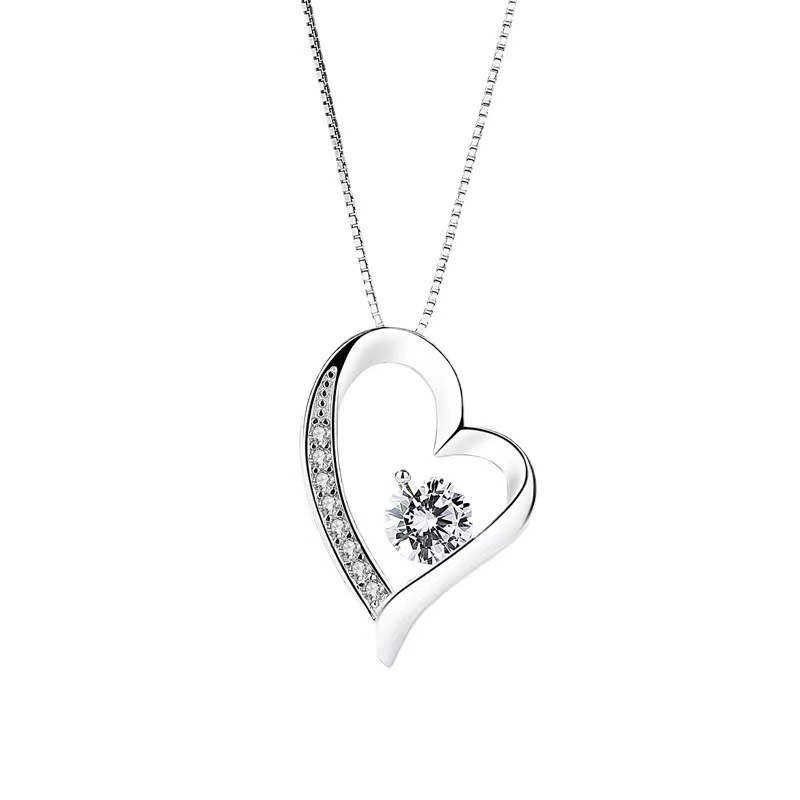 ネックレス ハート オープンハート ネックレス ギフト 誕生日 記念日 ホワイトデー お返し プレゼント 女性 50代 40代 30代 20代 彼女 妻 娘 アクセサリー