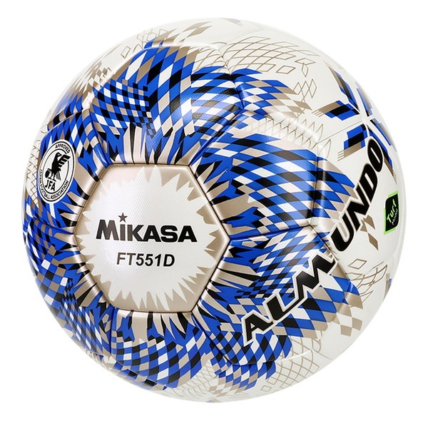 ミカサ MIKASA サッカー ボール ALMUNDO 国際公認球 検定球 5号 FT551D-BLBS