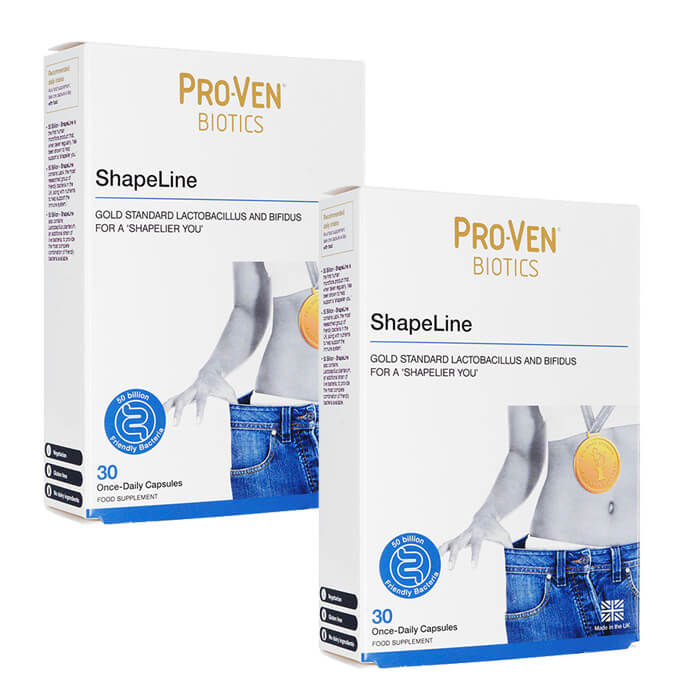 シェイプライン 30錠 Proven 2箱 ShapeLine Proven Probiotics 乳酸菌 ビフィズス菌 ラクトバチルス菌 Lab4 海外発送 国際郵便発送 日時指定不可 6,986円