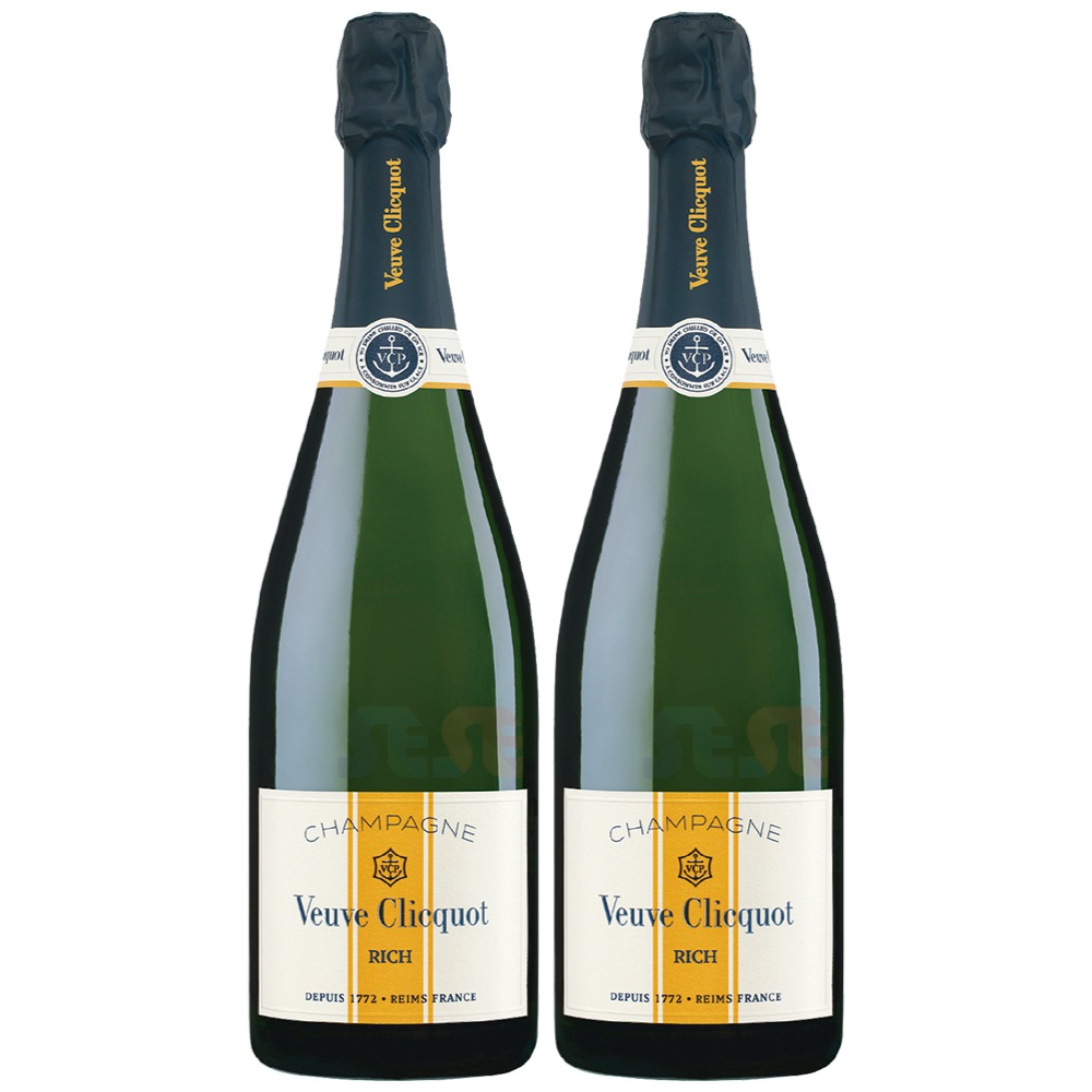 正規品 ヴーヴ・クリコ リッチ オン アイス 2本セット 750ml / フランス シャンパーニュ