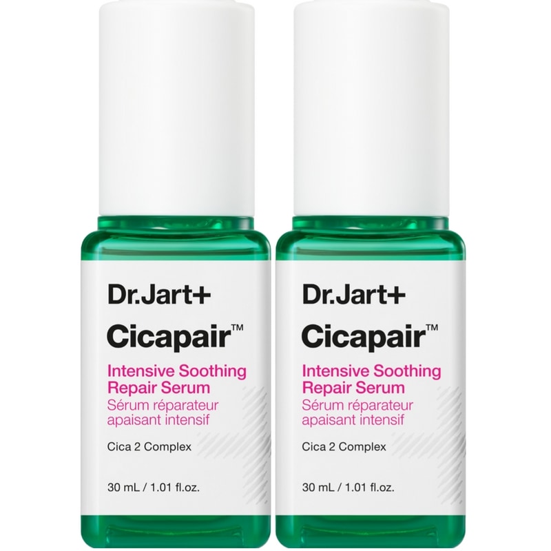 【大容量1+1】シカフェアインテンシブスーディングリペアセラム30ml+30ml/敏感肌ケア 保湿クリーム 透明セラム 軽いテクスチャー 鎮静コンプレックス ツボクサエキス しっとり仕上がり 乾燥肌対