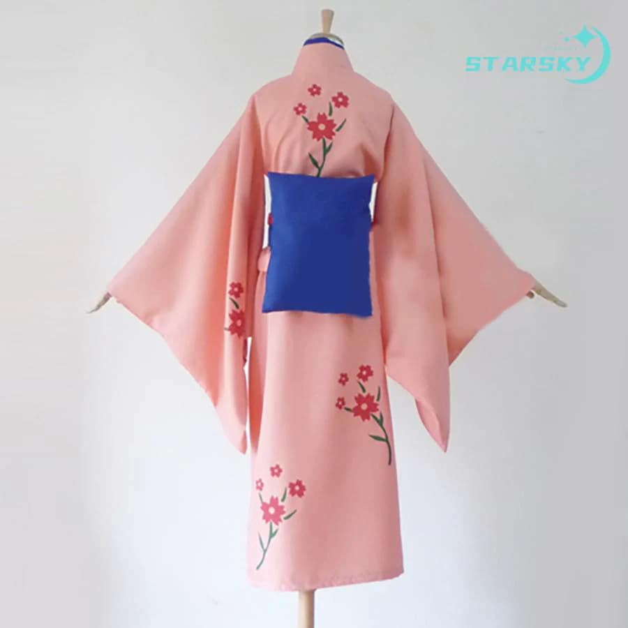 銀魂 風 志村妙 衣装 着物 風 コスプレ衣装 演出服 変装 仮装 二次会 イベント パーティー