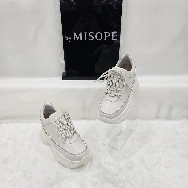 By 女性 ジュエリー ポイント 身長アップ スニーカー 112HT430ST009 WHITE 1 JJ