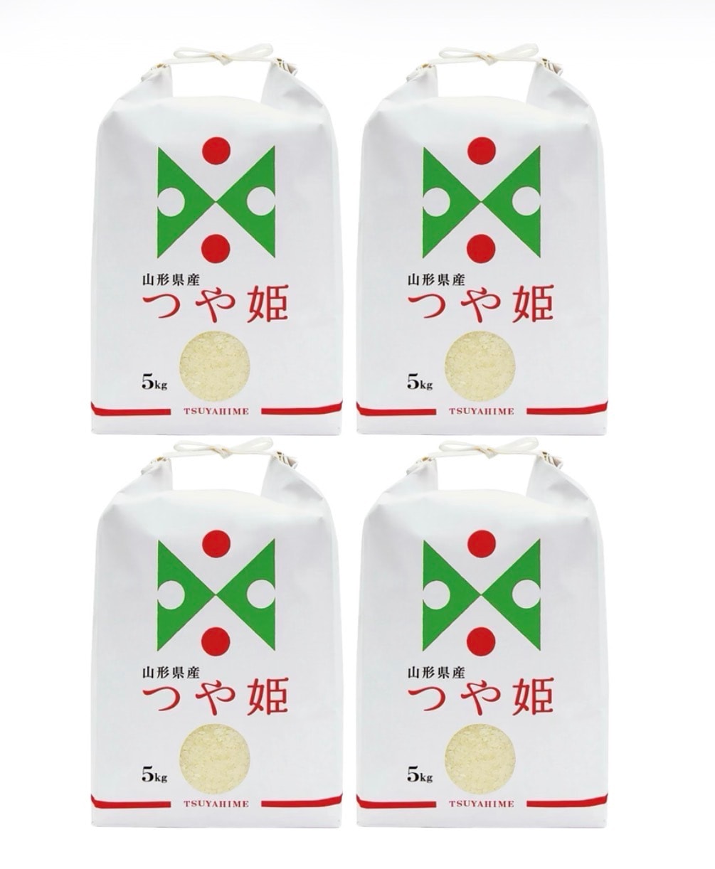 令和7年産 山形県産 つや姫 精米 20kg(5kg×4袋) 特栽米 1等米 つや姫マイスター作 産地直送 フォトレビュー特典