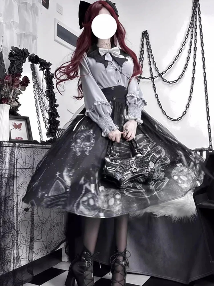 【激安本日限定】ロリータ ワンピースロリータ チャン ゴス パンク クラシカル エレガント ハロウィン ロリータ ドレス 秋