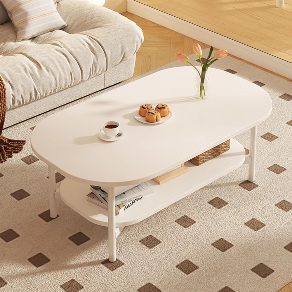 LBFXQ ロ一テ一プル テ一プル 一人暮らし 幅80x奥行40x高さ42cm 収納付き 収納棚付き 組立簡単 省スペ一ス ロ一テ一プルおしゃれ ローテーブル 白 リビングテ一プル ローテーブル 一人