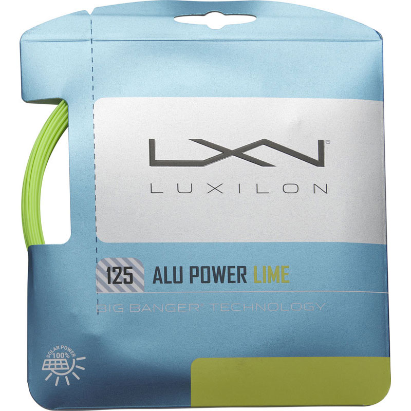 【ロット販売：入り数6】 Wilson ウイルソン ALU POWER 125 LIMEGREEN SET テニス ガット wrz990240 14,527円